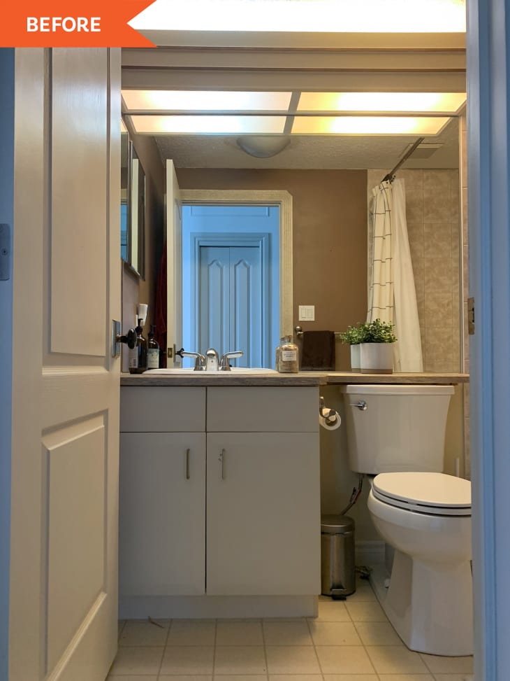 VintageInspired Bathroom Redo Before and After Photos Apartment Therapy